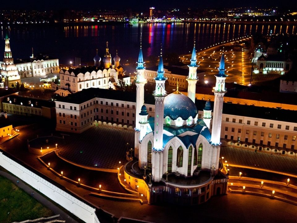 вечерняя-ночная экскурсия по Казани